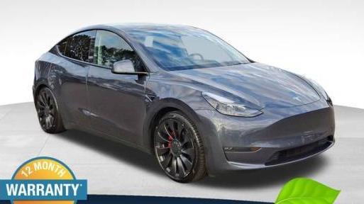 TESLA MODEL Y 2021 5YJYGDEF9MF257264 image